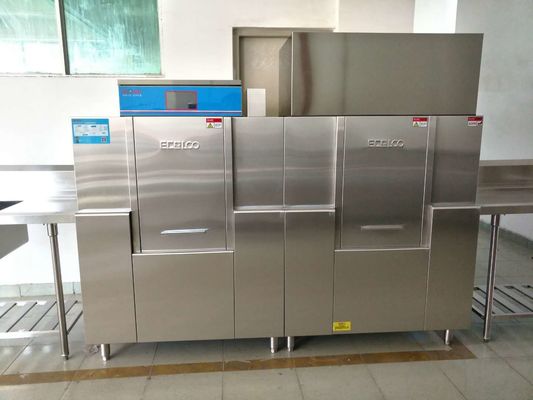 China Máquina de lavagem da louça comercial do ISO, equipamento comercial 19.8KW/46.8KW da lavagem da louça fornecedor