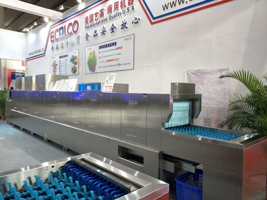 China 56KW/92KW máquina de lavar louça comercial de aço inoxidável 1900H 9600 W850D para restaurantes fornecedor