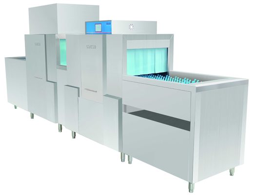 China 480KG máquina de lavar louça chain longa de aço inoxidável ECO-L470PH para restaurantes fornecedor
