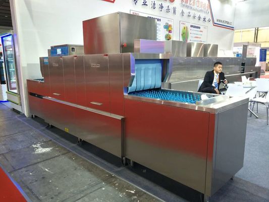 China Distribuidor 1900H4700W850D dentro da máquina de lavar louça chain longa ECO-L470PH para cantinas do pessoal fornecedor