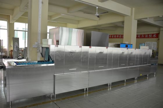 China Máquina de lavagem da louça comercial 44KW/80KW da cozinha central ECO-L700P3H2 fornecedor