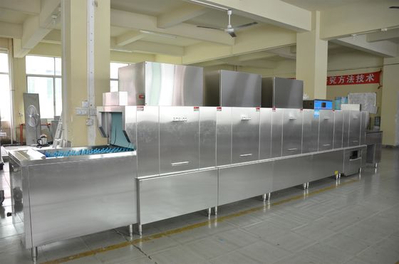 China Máquina de lavar louça da cozinha do restaurante dos SS, calefator automático da lavagem da máquina de lavagem da louça 36kw fornecedor