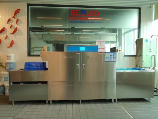 China Estação comercial compacta da lavagem da louça/máquina de lavar louça profissional cozinha do estar aberto fornecedor