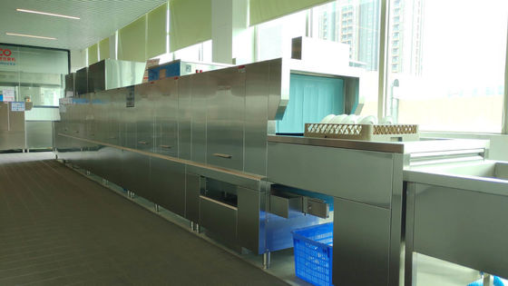 China Tipo de aço inoxidável máquina de lavar louça do voo para pratos centrais dos PCes da cozinha 5000-8000 fornecedor