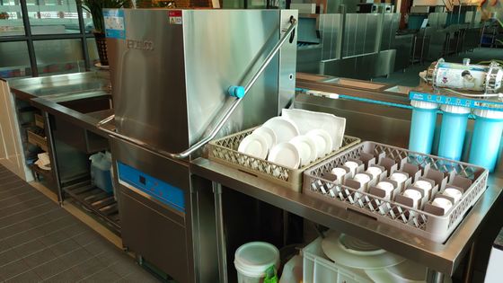 China Distribuidor dentro da estação comercial da lavagem da louça, máquina de lavar louça da categoria comercial fornecedor