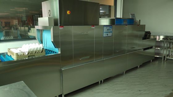 China Tipo de alta temperatura consumo do voo de maré baixa da máquina de lavar louça 450 L/H fornecedor
