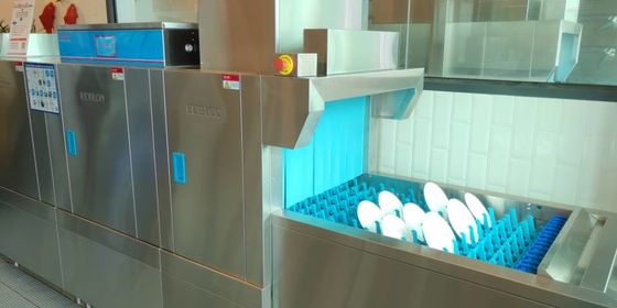 China Máquina de lavar louça comercial de poupança de energia de Kitchenaid para o hotel/restaurantes fornecedor