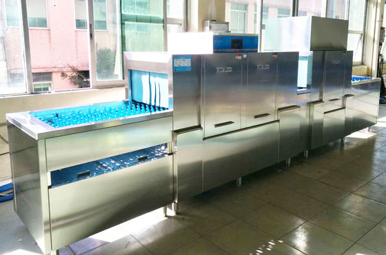 China 630KG máquina de lavar louça chain longa de aço inoxidável ECO-L530P2H para hotéis fornecedor