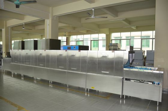 China Máquina de lavar louça comercial de alta temperatura de aço inoxidável ECO-L810P3H3 fornecedor