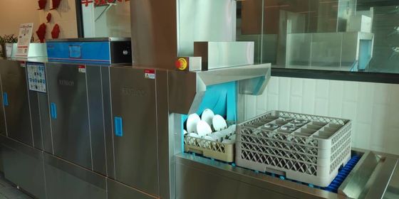 China Máquina comercial compacta do prato, máquina de lavar louça quieta da categoria do restaurante fornecedor